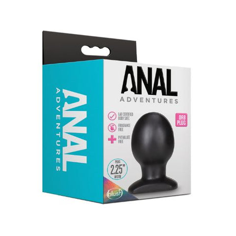 Anal Adventures Orb Plug Black from Nice 'n' Naughty