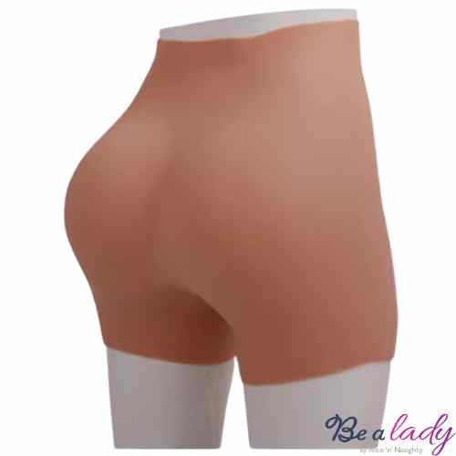 Be a Lady Silicone Buttock Enhancing Pants Natural Skin Tone from Nice 'n' Naughty