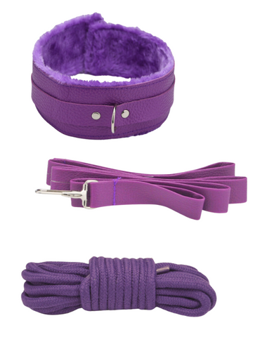 Bound to Play Bondage Kit Purple from Nice 'n' Naughty