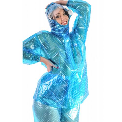 Bubblegum Rain Suit Blue from Nice 'n' Naughty