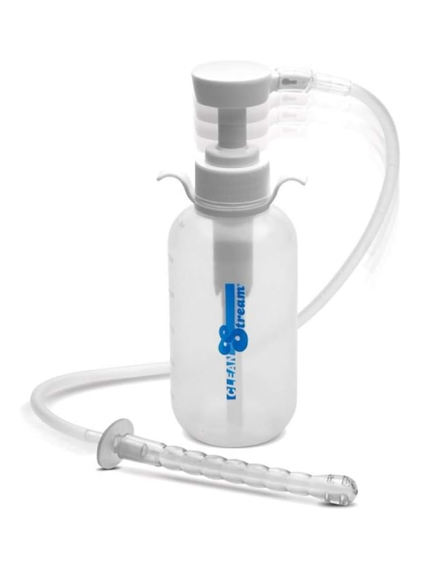 CleanStream Pump Action Enema Bottle with Nozzle from Nice 'n' Naughty