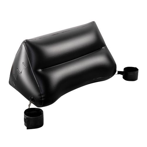 Dark Magic Portable Inflatable Cushion Black from Nice 'n' Naughty