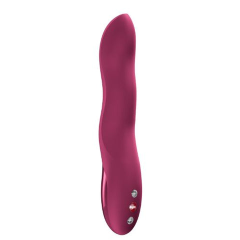 Fun Factory Stronic Wave Thrusting Pulsators Wine Red from Nice 'n' Naughty