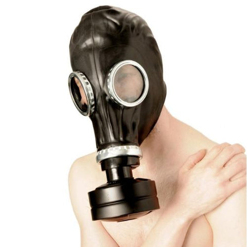 GP5 Gas Mask w Filter Black Rubber from Nice 'n' Naughty.