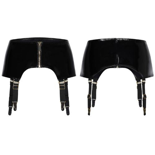 Guilty Pleasure Midnight Suspender Belt lack from Nice 'n' Naughty