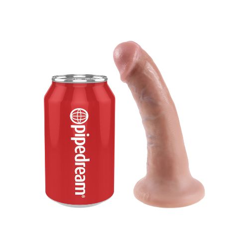 King Cock 6" Dildo Light Skin Tone from Nice 'n' Naughty