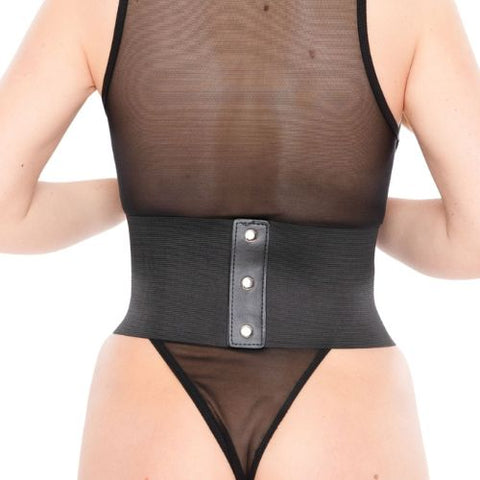 Kinky Diva Buckled Front Waist Cincher from Nice 'n' Naughty