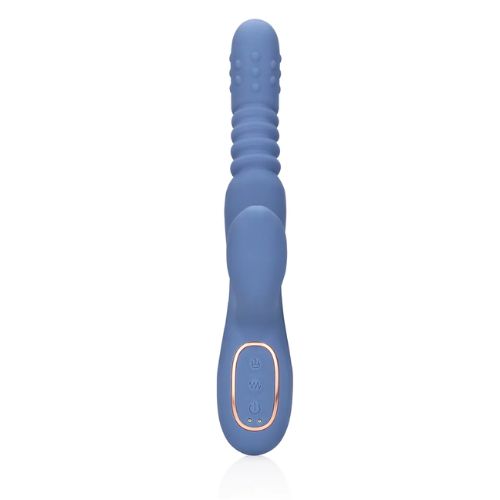 Loveline Warming Rotating & Thrusting Rabbit Blue Nova from Nice 'n' Naughty