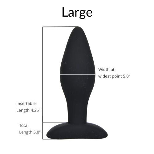 Loving Joy Silicone Anal Plug Large Nice 'n' Naughty