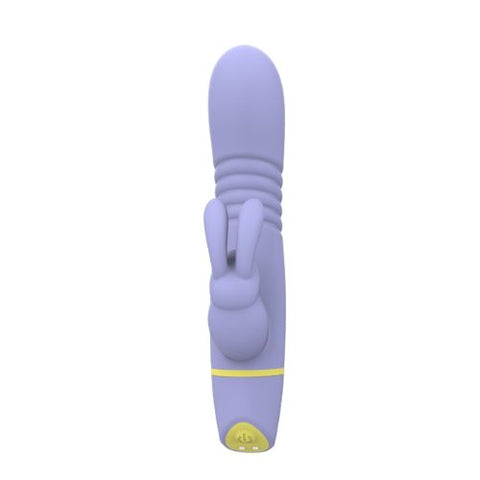 Mina Tide Thrusting Rabbit Vibrator Lilac from Nice 'n' Naughty