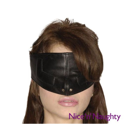 Nice ’n’ Naughty Eclipse Leather Blindfold Mask