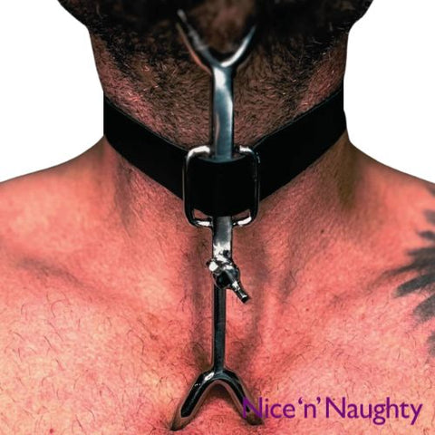 Nice 'n' Naughty Heretic Fork Torture Collar Stainless Steel from Nice 'n' Naughty