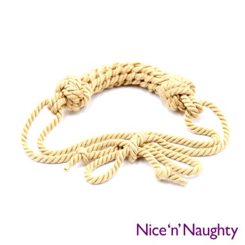 Nice 'n' Naughty Shibari Rope Bit Gag from Nice 'n' Naughty