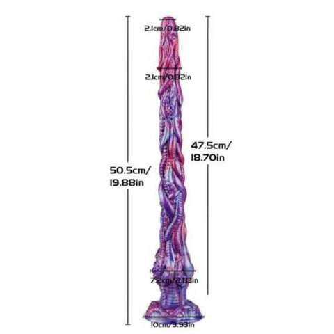 Nice 'n' Naughty Tentacular Endoscopic Anal Plug Purple from Nice 'n' Naughty