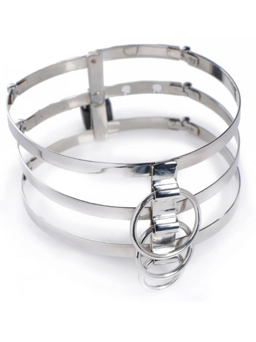 Nice 'n' Naughty The Trinity Locking Collar Stainless Steel from Nice 'n' Naughty