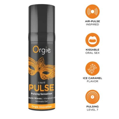 Orgie Liquid Pulse Pulsing Sensation Intimate Gel rom Nice 'n' Naughty