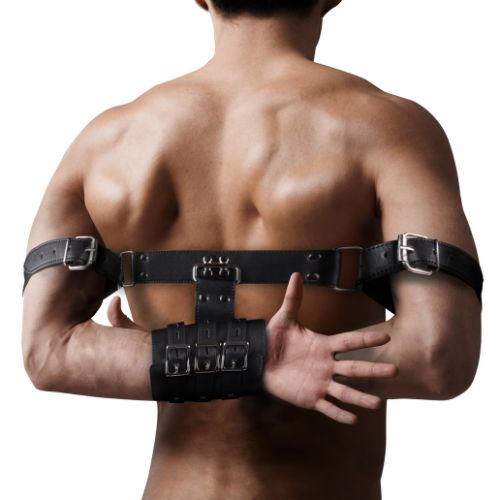 Ouch! Complete Arm Restraints Black from Nice 'n' Naughty