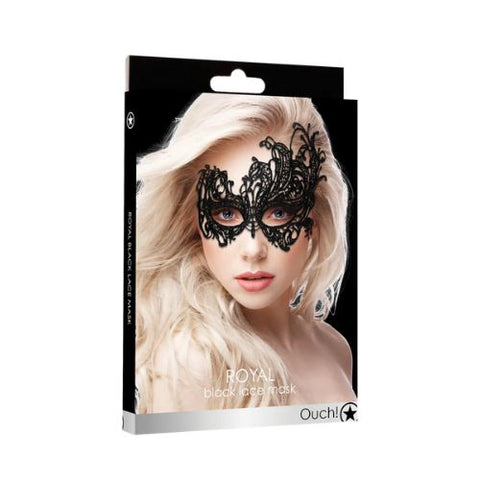 Ouch! Royal Lace Mask Black from Nice 'n' Naughty