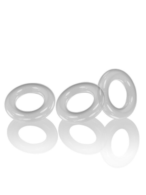 Oxballs Willy Rings 3 Pk White from Nice 'n' Naughty