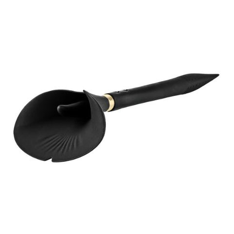 Petal Play Muse Double Vibrator Black Silicone from Nice 'n' Naughty