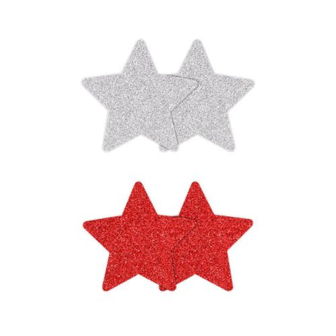 Pretty Pasties Glitter Pasties Stars from Nice 'n' Naughty