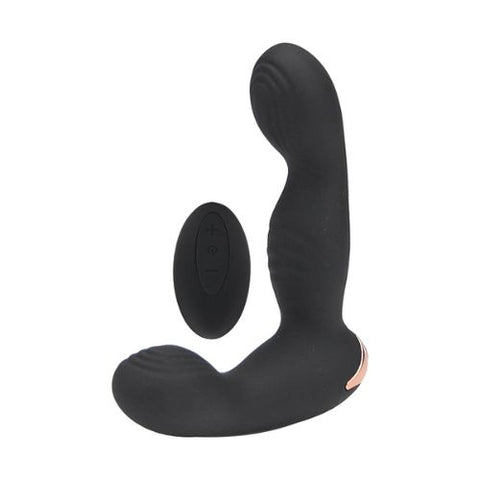 Rev-Pro 10 Function Remote Controlled Prostate Massager Black from Nice 'n' Naughty