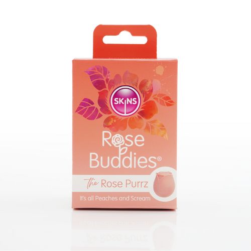 Skins Rose Buddies The Rose Purrz Peach Silicone from Nice 'n' Naughty