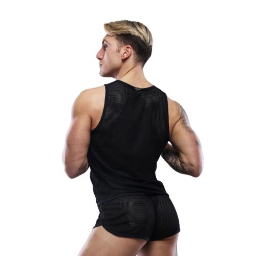 Sukrew Nightlife Net Vest Black from Nice 'n' Naughty