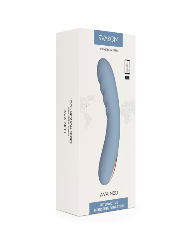 Svakom Ava Neo Interactive Thrusting Vibrator from Nice 'n' Naughty