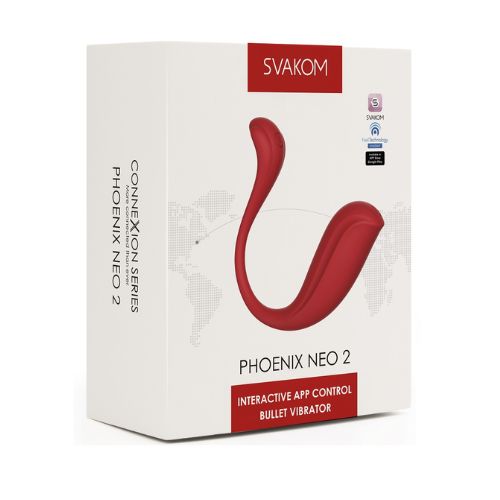 Svakom Phoenix Neo 2 Interactive App Controlled Vibrator from Nice 'n' Naughty