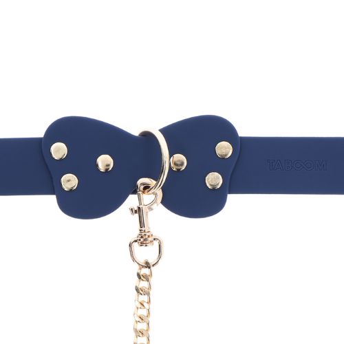 Taboom Silicone Collar and Leash Set Blue from Nice 'n' Naughty