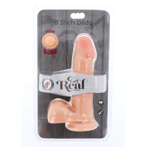 ToyJoy Get Real Dual Density Dildo with Balls from Nice 'n' Naughty