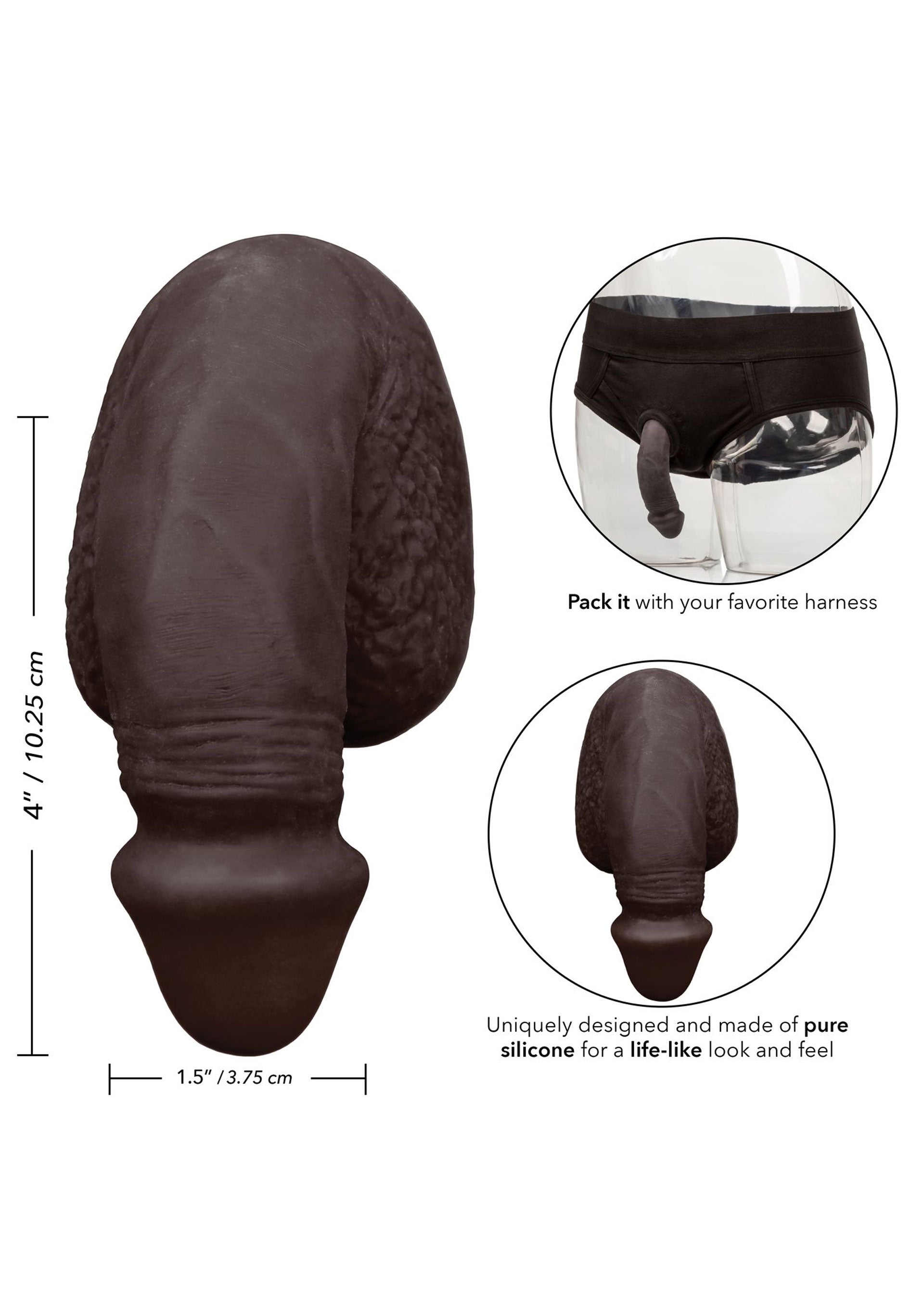 CalExotics Packer Gear Silicone Packing Penis