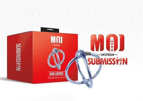 MOI Duo Locked Chromed Spherical Wrist Cuffs