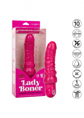 Naughty Bits Lady Boner Bendable Vibrator