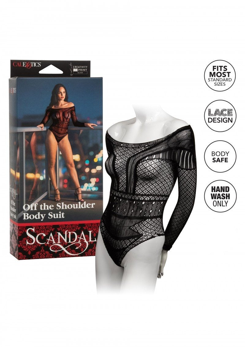 CalExotics Scandal Shoulder Body Suit