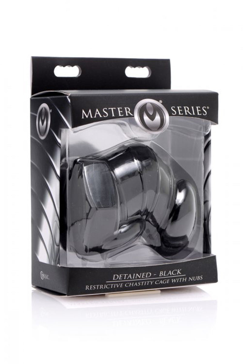 Master Series Detained Restrictive Chastity Cage