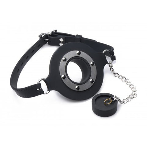 Master Series Pie Hole Silicone Feeding Gag