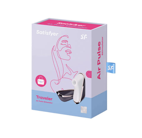 Traveler, Travel Size Air-Pulse Clitoral Stimulator by Satisfyer