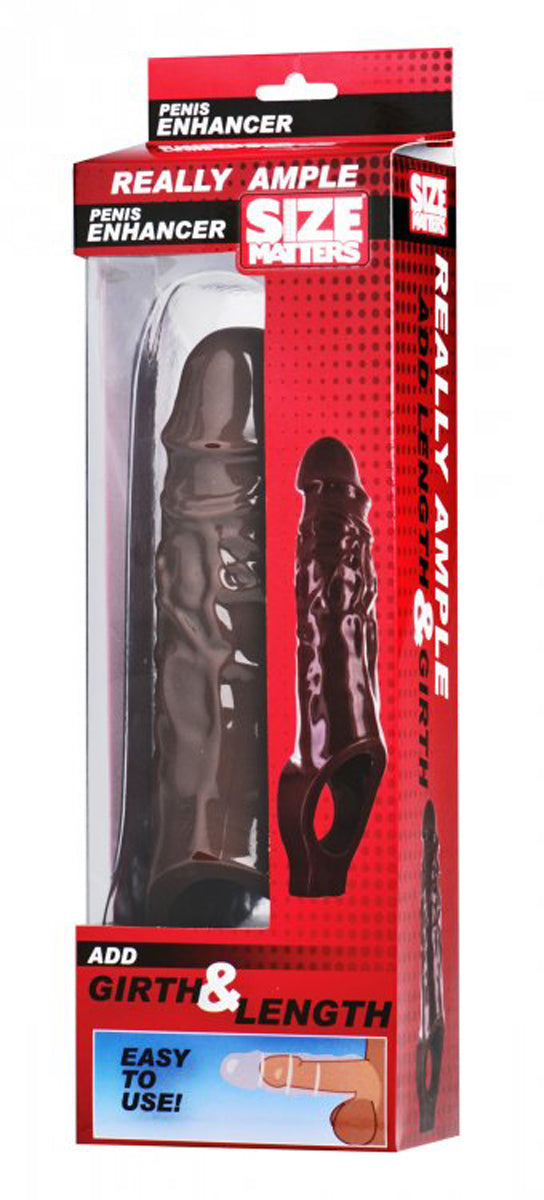 Size Matters Really Ample Penis Enhancer Sheath