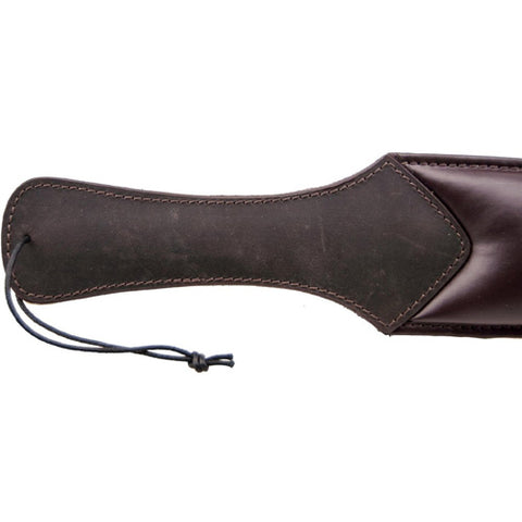 Bound Nubuck Leather Padded Paddle