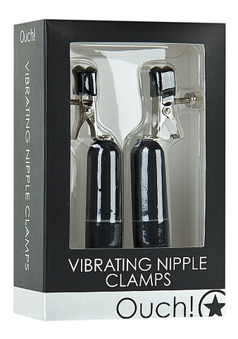 Ouch! Vibrating Nipple Clamps